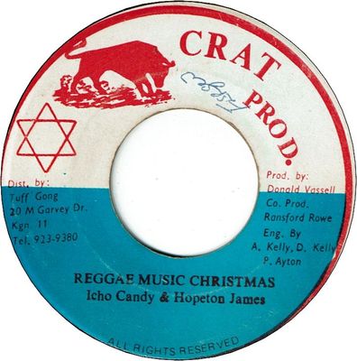 REGGAE MUSIC CHRISTMAS(VG+/SWOL)