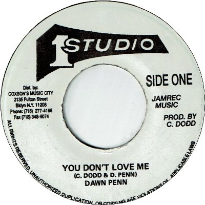 YOU DON'T LOVE ME (VG) / VERSION (VG)