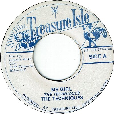 MY GIRL (VG+) / MY HEART'S DESIRE (VG)