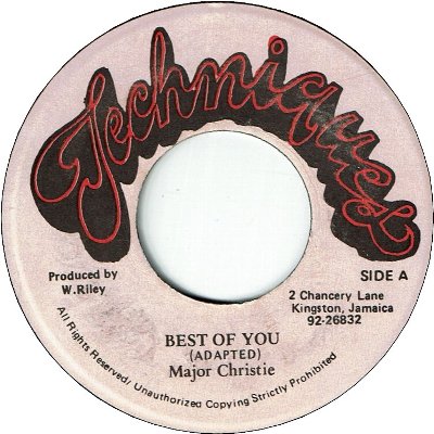 BEST OF YOU (VG+)