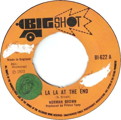 LA LA LA AT THE END (VG+/Sticker/LD) / VERSION (VG/WOL)