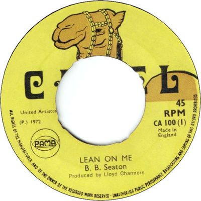 LEAN ON ME (G to VG+) / BLACK HEART (G to VG)