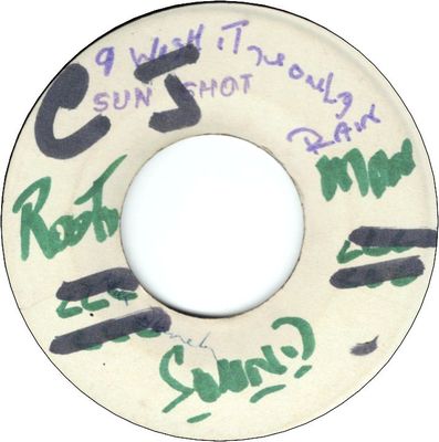 I WISH IT WOULD RAIN (VG+/WOL) / HALLELUJAH (VG/WOL)