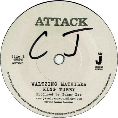 WALTZING MATHILDA(VG+/WOL) / KEEPING DUB(VG+/WOL)