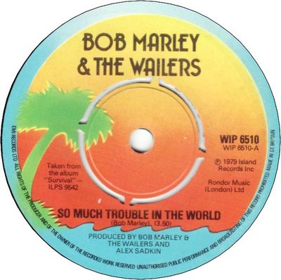 SO MUCH TROUBLE IN THE WORLD (VG+) / VERSION (VG+)