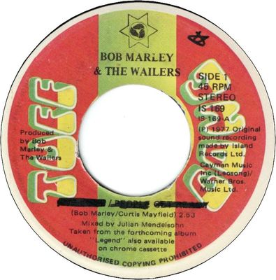 ONE LOVE (VG) / SO MUCH TROUBLE IN THE WORLD (VG)