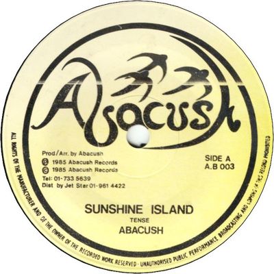 SUNSHINE ISLAND (VG+) / VERSION