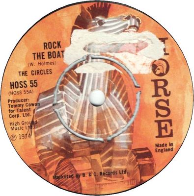 ROCK THE BOAT (VG/LD) / CURFEW (VG)