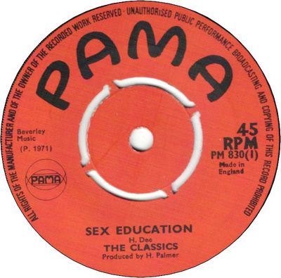 SEX EDUCATION (VG+) / SOUL FLASH (VG to VG+)