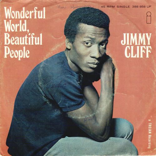 WONDERFUL WORLD BEAUTIFUL PEOPLE (VG+) / HARD ROAD TO TRAVEL (VG+)