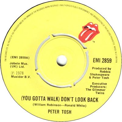 DON’T LOOK BACK (VG+) / SOON COME (VG+)