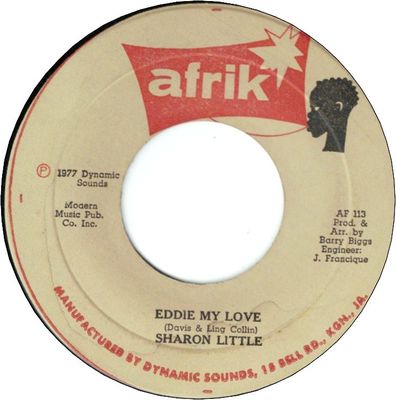 EDDIE MY LOVE (VG+) / VERSION (VG+)