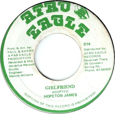 GIRLFRIEND (VG+)