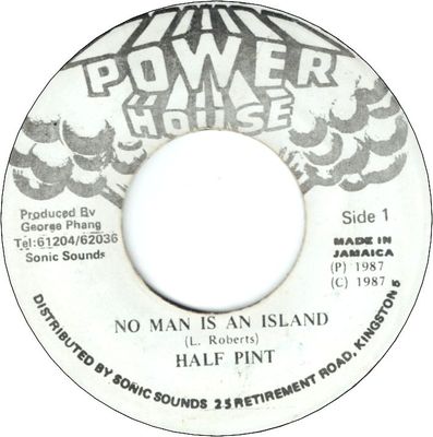NO MAN IS AN ISLAND (VG+)