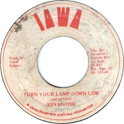 TURN YOUR LAMP DOWN LOW (VG to VG+/LD)