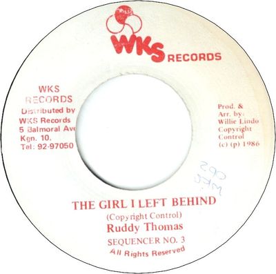 GIRL I LEFT BEHIND (VG+)