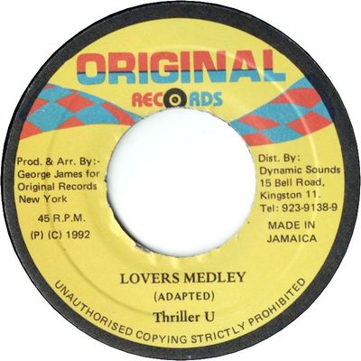 LOVERS MEDLEY (VG+)