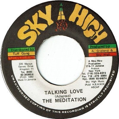 TALKING LOVE (VG+