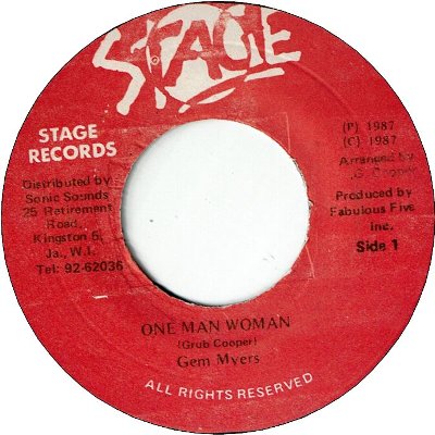 ONE MAN WOMAN (VG+)