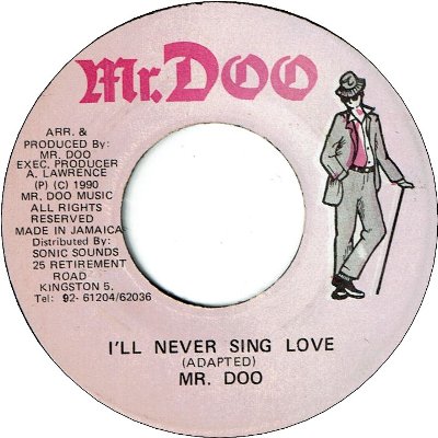 I'LL NEVER SING LOVE (VG+)