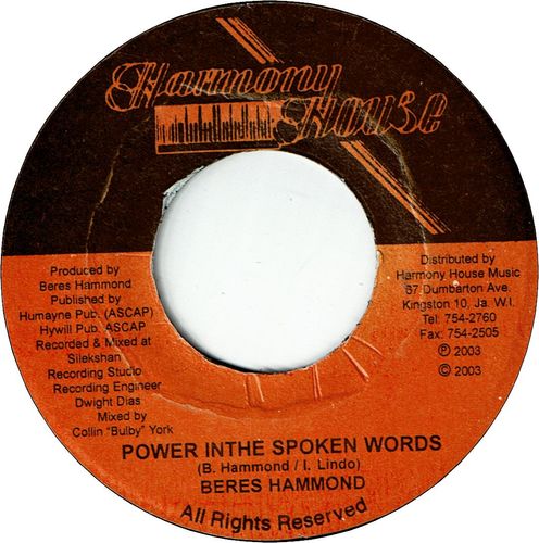 POWER IN THE SPOKEN WORD (VG+)