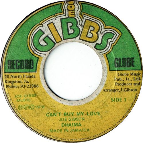 CAN'T BUY MY LOVE (VG) / NATURAL FEELING (VG)