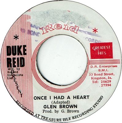 ONCE I HAD A HEART (VG+/LD) / VERSION (VG+)