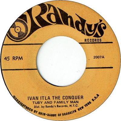 IVAN ITLA THE CONQUER (VG+) / 10000 TONS OF DOLLAR BILLS (VG+)