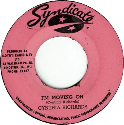 I'M MOVING ON (VG+) / VERSION 2