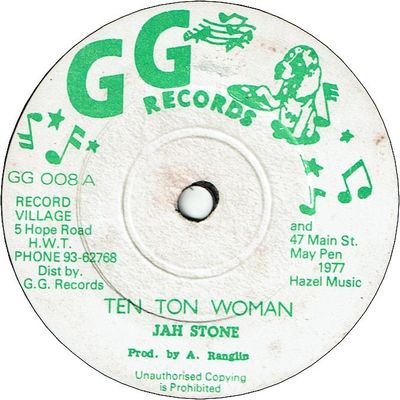 TEN TON WOMAN (VG+) / VERSION (VG+)