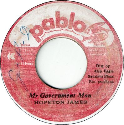MR GOVERNMENT MAN (VG/SWOL) / VERSION (VG)