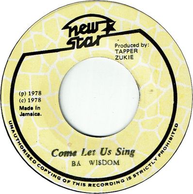 COME LET US SING (VG+) / VERSION  (VG+)