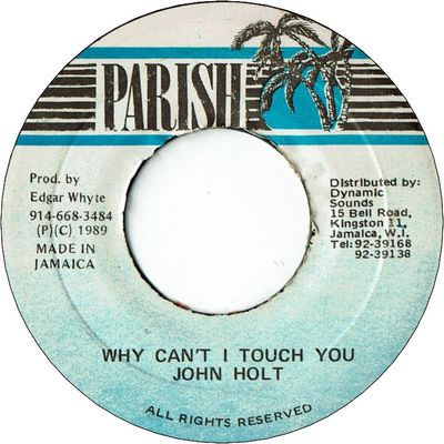 WHY CAN'T I TOUCH YOU (VG+)