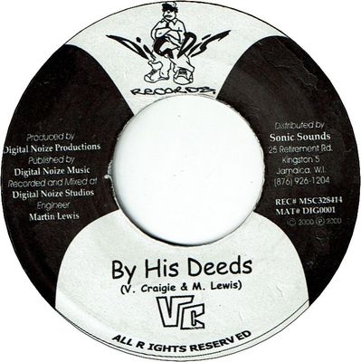 BY HIS DEEDS (VG+)