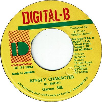 KINGLY CHARACTER (VG+)