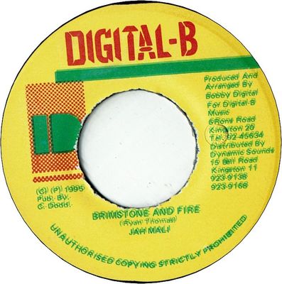 BRIMSTONE AND FIRE (VG+)