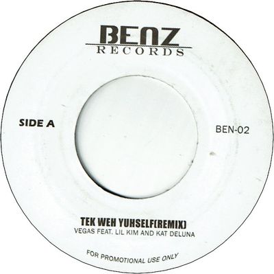 TEK WEH YUHSELF Remix (VG+) / TALK OF THE TOWN Remix (VG+)