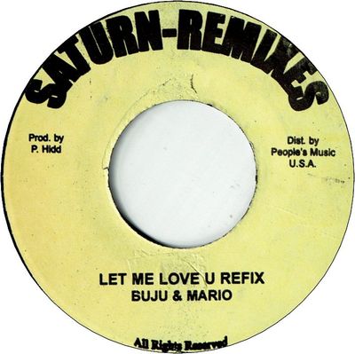 LET ME LOVE U Refix (VG+)
