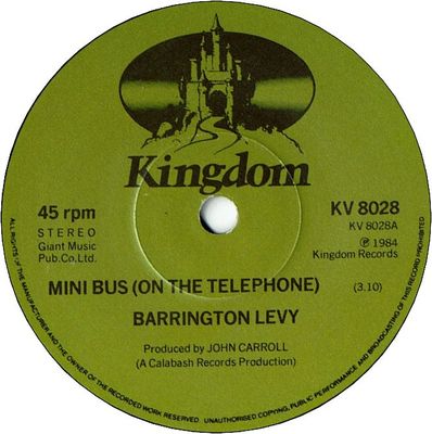 MINI BUS(On The Telephone) (VG+) / RED EYE (VG+)