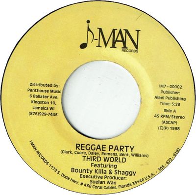 REGGAE PARTY (VG+)