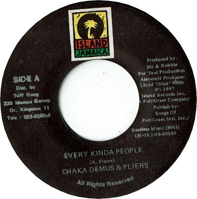 EVERY KINDA PEOPLE (VG+) / MAN SMART WOMAN SMARTER (VG+)