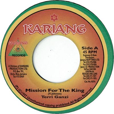 MISSION FOR THE KING