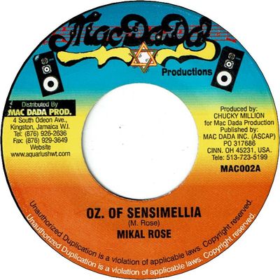 OZ.OF SENSIMELLIA (VG+)