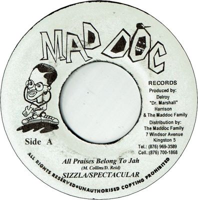 ALL PRAISES BELONG TO JAH (VG+)