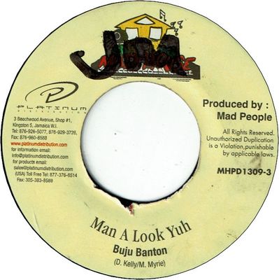 レゲエレコード　buju banton 2枚セット レゲエレコード buju banton 2枚セット