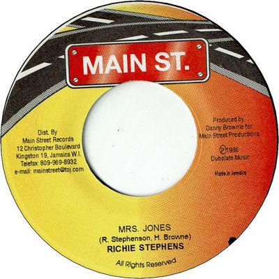 MRS.JONES (VG+)