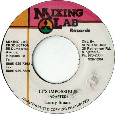 IT'S IMPOSSIBLE (VG)