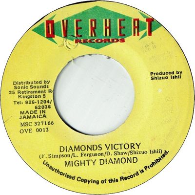 DIAMONDS VICTORY (VG+)