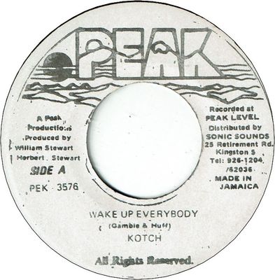 WAKE UP EVERYBODY (VG+)