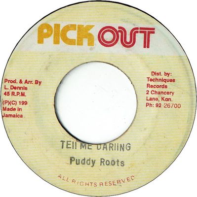 TELL ME DARLING (VG)